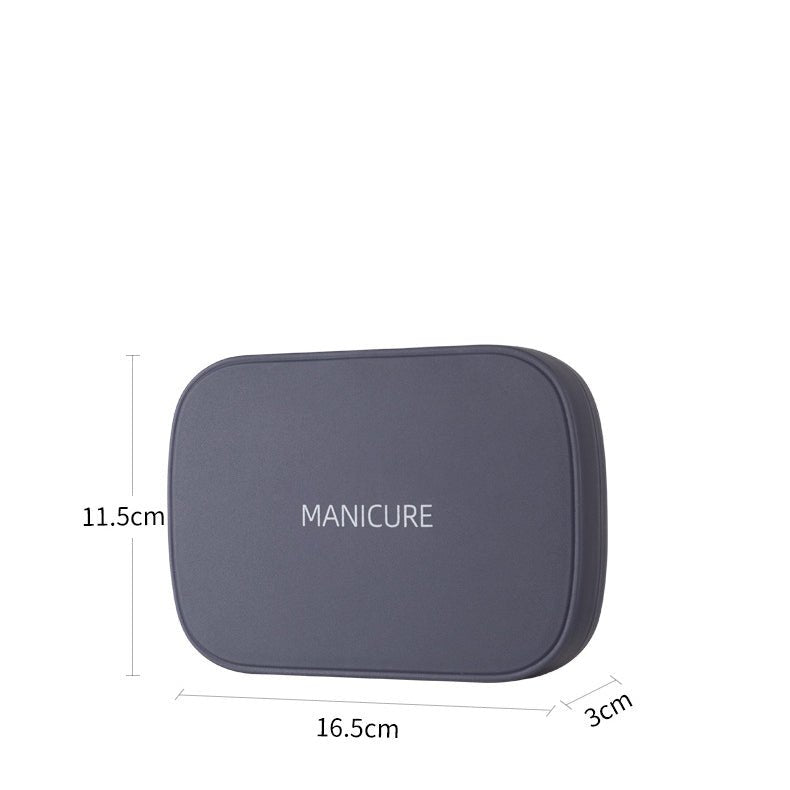 Manicure Set Pedicure Kits Stainless Steel Nail Clipper Personal Care Tools With Plastic Case - Yorkn Inc✅