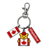 Maple Bear Zinc Keychain - Yorkn Inc✅