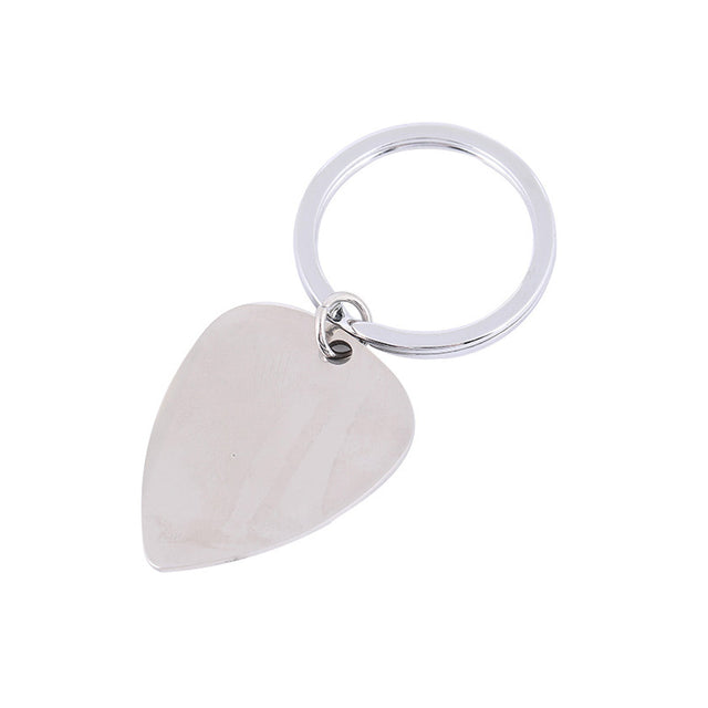 Metal Guitar Pick Key Ring - Yorkn Inc✅