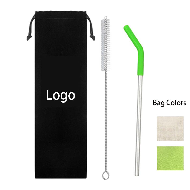 Metal Straw Set With Silicone Tip - Yorkn Inc✅
