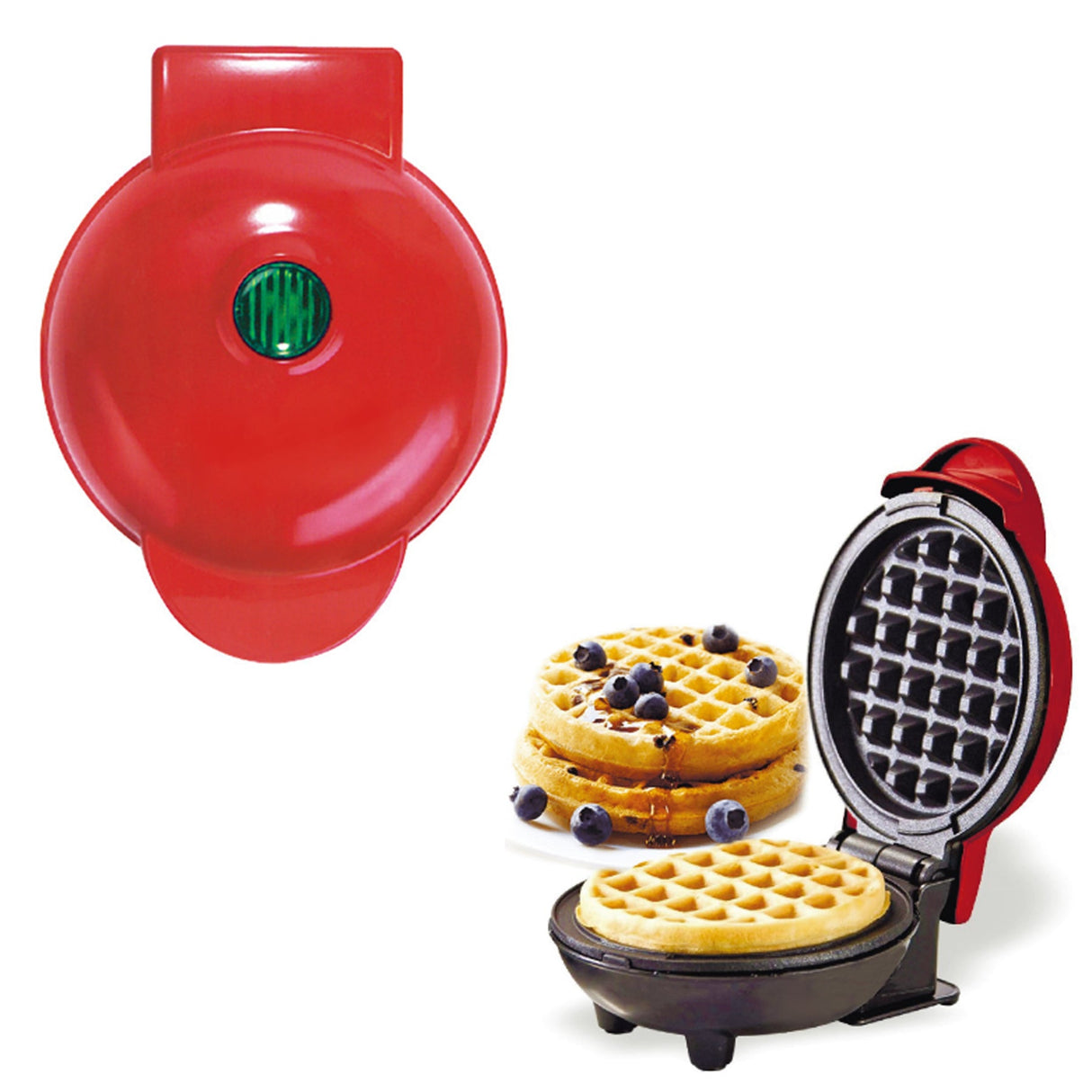 Mini Maker For Waffles - Yorkn Inc✅