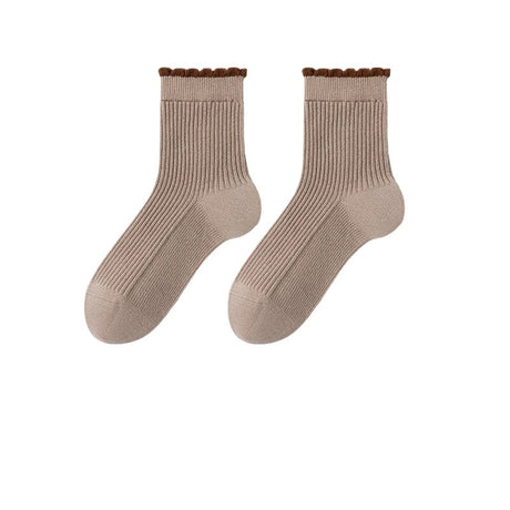 Mulberry Silk Wool Mid Tube Socks - Yorkn Inc✅