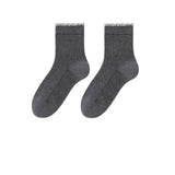 Mulberry Silk Wool Mid Tube Socks - Yorkn Inc✅