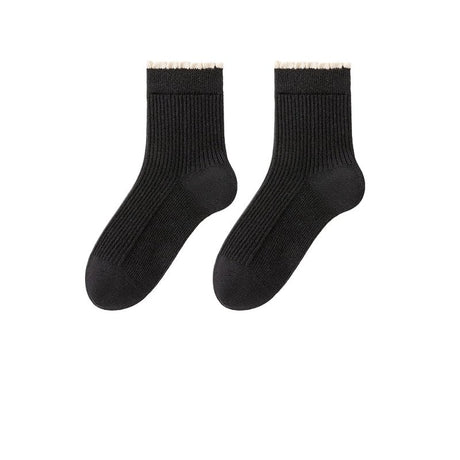 Mulberry Silk Wool Mid Tube Socks - Yorkn Inc✅