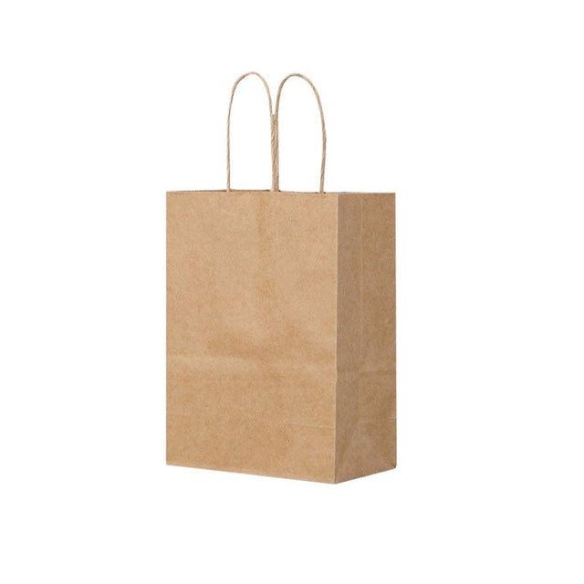 Natural Kraft Paper Bag With Handles - Yorkn Inc✅