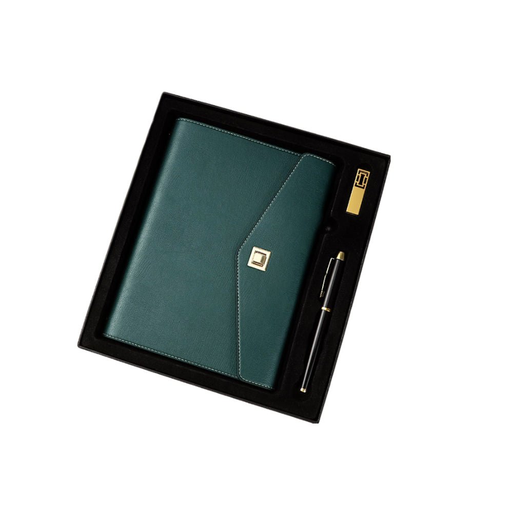 Notebook With Pen And Flash Drive - Yorkn Inc✅