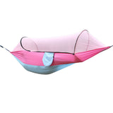 Nylon Hammock With Mosquito Net - Yorkn Inc✅