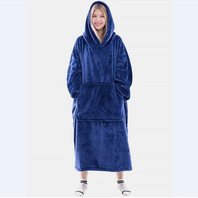 Oversized Flannel Hoodie - Yorkn Inc✅