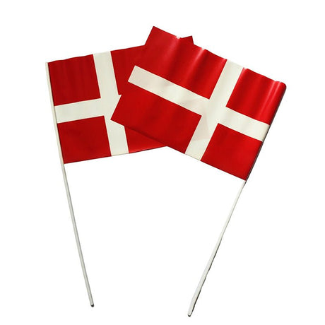 Paper Hand Flag With Paper Pole - Yorkn Inc✅