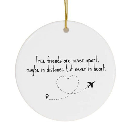 Personalize Acrylic Friendship Ornament - Yorkn Inc✅