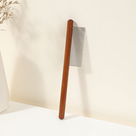 Pet Comb With Wooden - Yorkn Inc✅