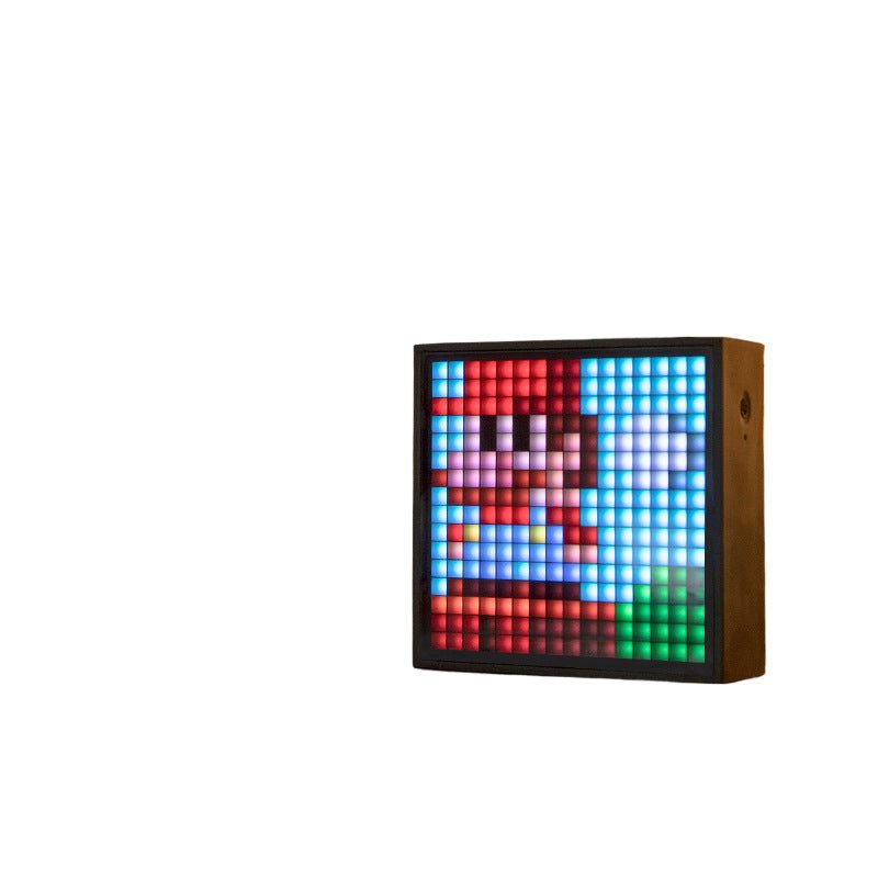 Pixel Art Bluetooth Speaker With Led - Yorkn Inc✅