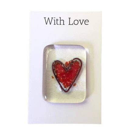 Pocket Token Fused Glass Heart - Yorkn Inc✅