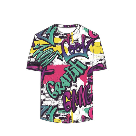 Polyester Short - sleeve T-shirt - Yorkn Inc✅