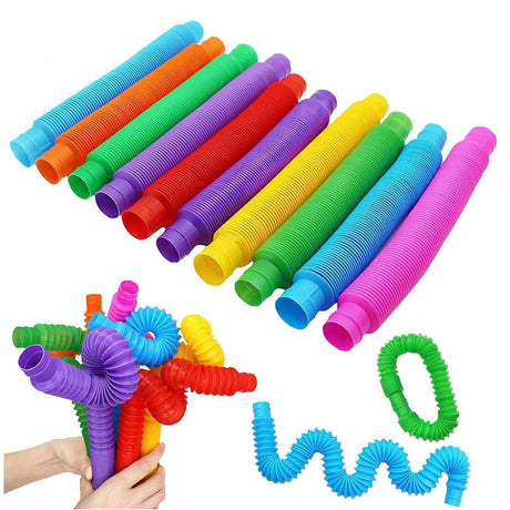 Pop Tubes Extendable Fidget & Sensory Toy - Yorkn Inc✅