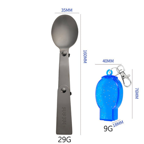 Portable Folding Spoons (boxed) - Yorkn Inc✅