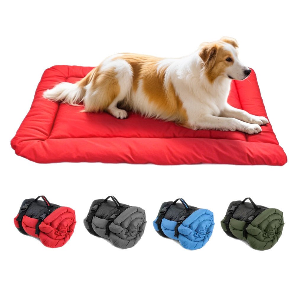Portable Roll Up Travel Dog Mat - Yorkn Inc✅