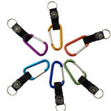 Premium Aluminum Alloy Carabiner With Oil - free Compass And Woven Strap - Yorkn Inc✅