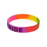 Pride Day Rainbow Silicone Wristband - Yorkn Inc✅