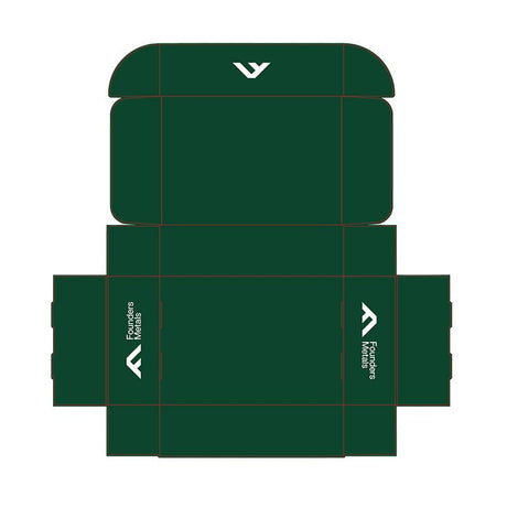 Printed White Corrugated E - flute Folding Box - Yorkn Inc✅