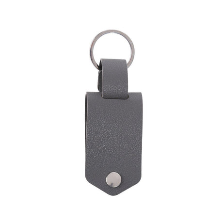 Pu Leather & Stainless Steel Keychain - Yorkn Inc✅