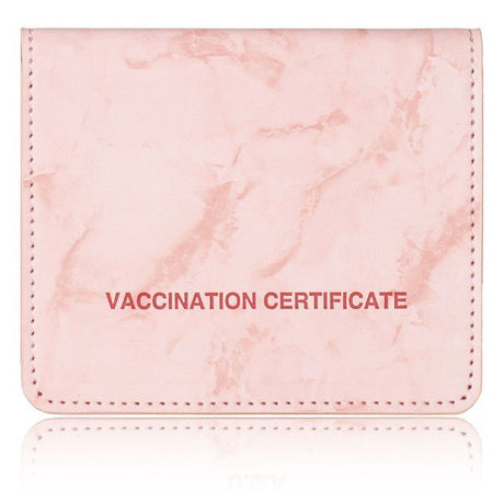 Pu Vaccination Card Holder - Yorkn Inc✅