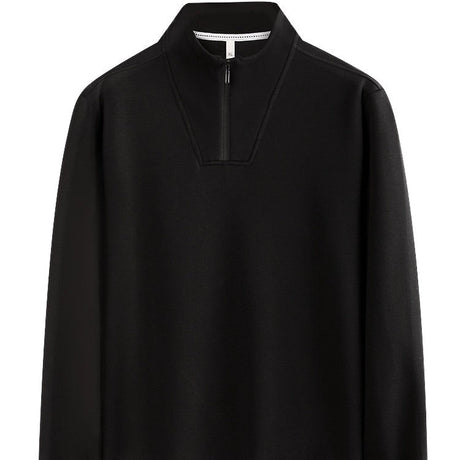 Quarter - zip Stand Collar Sweatshirt - Yorkn Inc✅