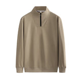Quarter - zip Stand Collar Sweatshirt - Yorkn Inc✅