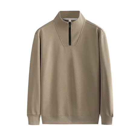 Quarter - zip Stand Collar Sweatshirt - Yorkn Inc✅