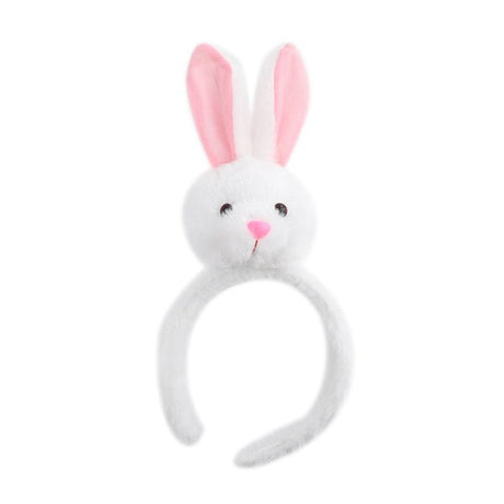 Rabbit Hairband Pink White Hair Hoop - Yorkn Inc✅