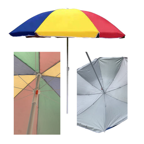 Rainbow Beach Umbrella - Yorkn Inc✅