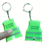 Reflective Vest Keychain With Flashlight - Yorkn Inc✅
