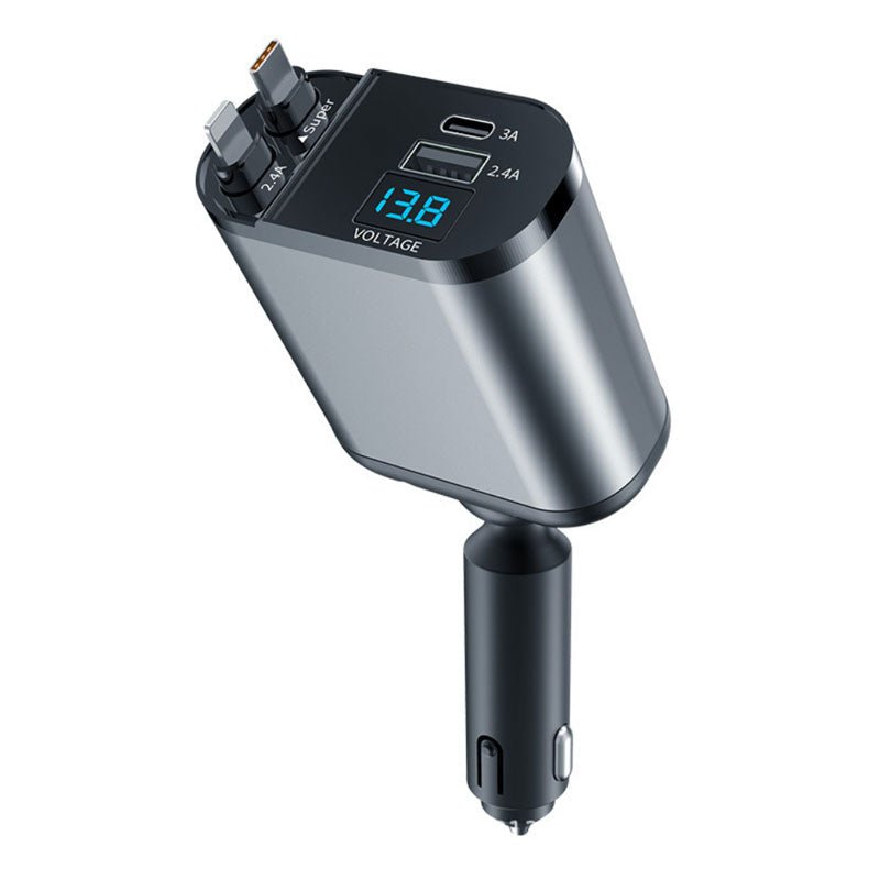 Retractable Car Charger - Yorkn Inc✅