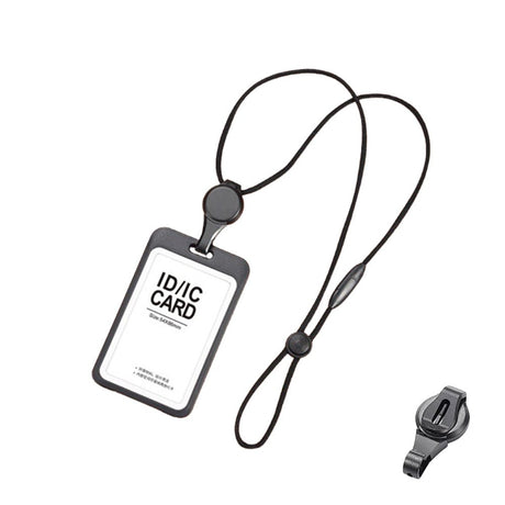 Retractable Pp Card Holder Lanyard - Yorkn Inc✅