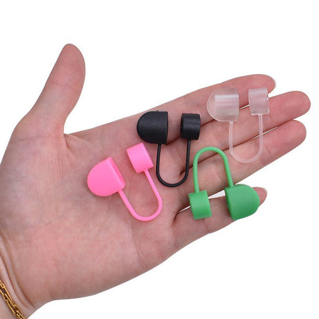 Round Silicone Straw Topper - Yorkn Inc✅