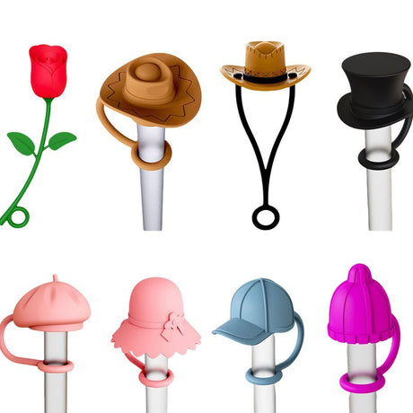Silicone Straw Topper - Yorkn Inc✅