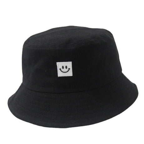Smiling Face Tag Fisherman Hat - Yorkn Inc✅