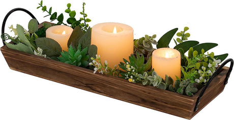 Solid Wood Flower Pot - Yorkn Inc✅