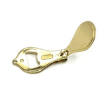 Stainless Steel Drop - shaped Nail Clipper With Built - in Beer Bottle Opener - Yorkn Inc✅