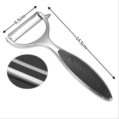 Stainless Steel Vegetable & Fruit Peeler - Yorkn Inc✅