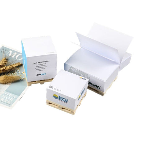 Sticky Note Set With Wooden Holder - Yorkn Inc✅