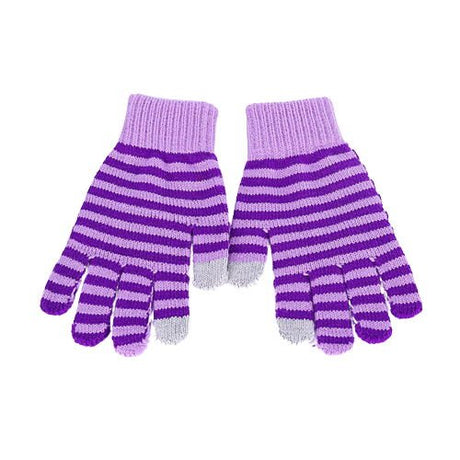 Striped Knitted Gloves - Yorkn Inc✅