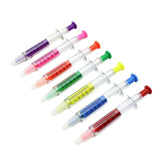 Syringe - shaped Double - ended Pen (highlighter & Ballpoint) - Yorkn Inc✅