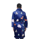 Ultra - soft Flannel Bathrobe - Yorkn Inc✅