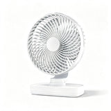 Usb Rechargeable Desktop Oscillating Fan - Yorkn Inc✅