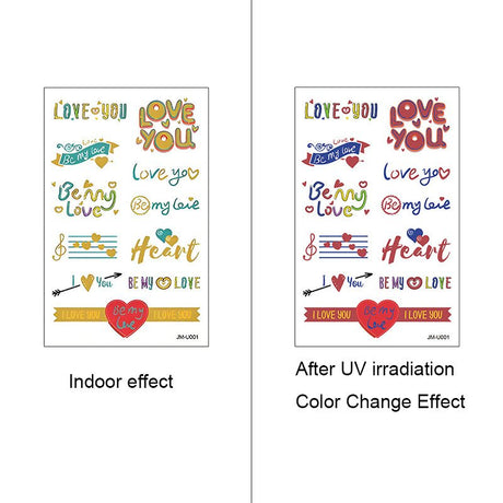 Uv Stickers For Sunscreen Reapply Reminde - Yorkn Inc✅