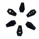 Velvet Coffin Ring Box Case Holder - Yorkn Inc✅