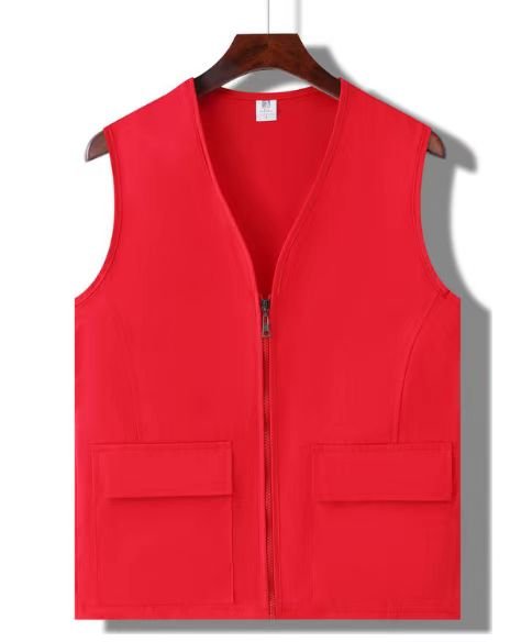 Volunteer Vest With Zipper Style - Yorkn Inc✅