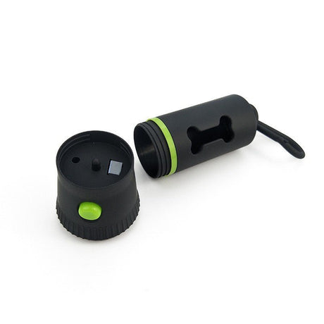 Waste Bag Dispenser With Led Flashlight - Yorkn Inc✅