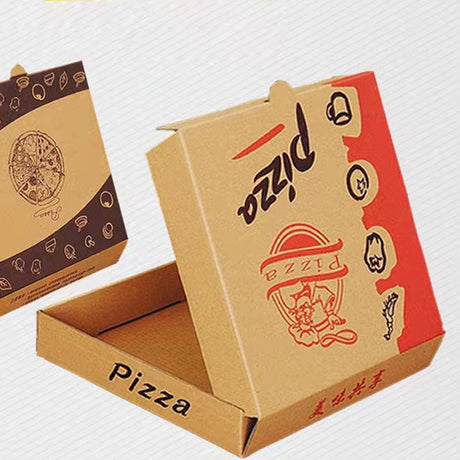 White Cardboard Pizza Boxes - Yorkn Inc✅